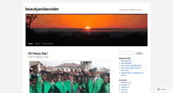 Desktop Screenshot of beautyandwonder.net